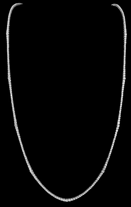 18K Gold 17.88ct Diamond Necklace